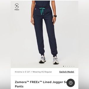 FIGS ZAMORA FREE X LINED JOGGER SCRUB PANT